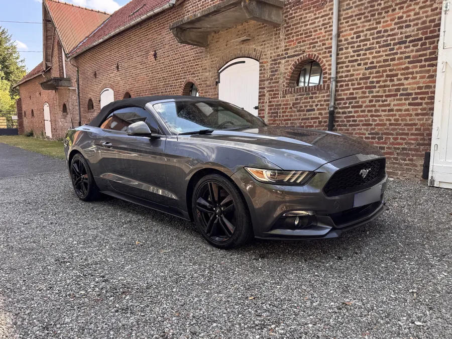 Ford Mustang Cabriolet, vue avant, vitres teintées par DarkTeinte